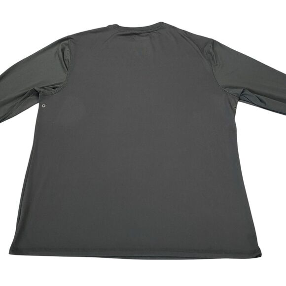 Hang Ten Men’s Long Sleeve Sun Tee, UPF 50+ Protection, Quick-Dry Gray  M - Picture 9 of 14